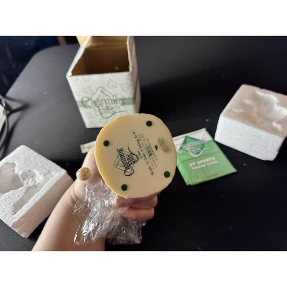 CHARMING TAILS FITZ AND FLOYD "READY TO TAKE A SWING AT IT" FIGURINE W Card - Picture 3 of 5